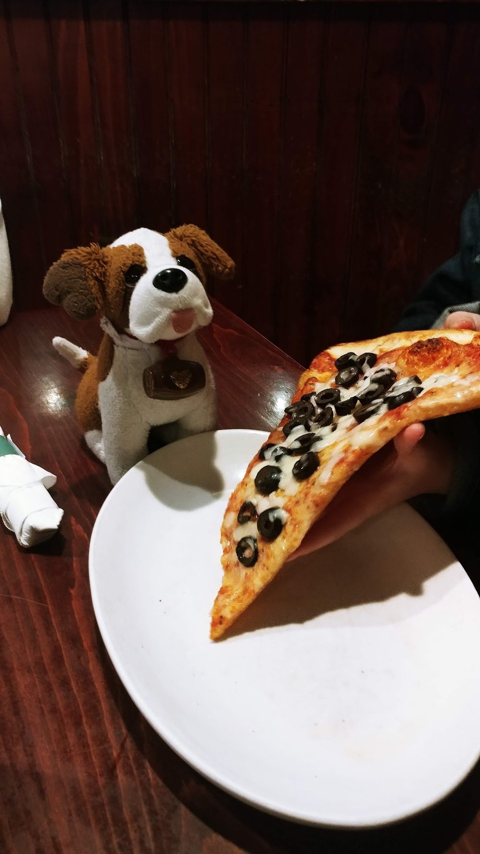 Pizza with Olive